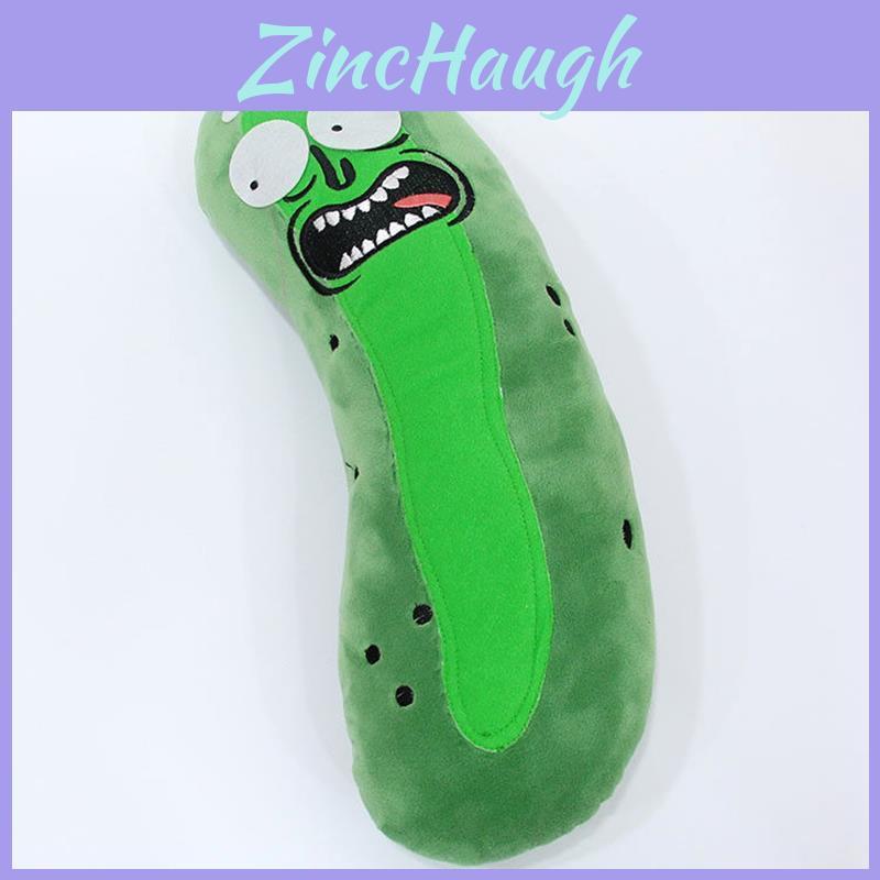 Rick And Morty Cucumber Plush Doll With Crystal Super Soft Material For Childrens Gift