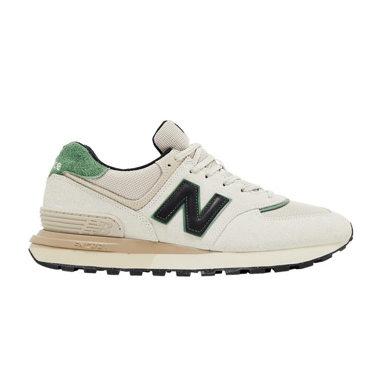 New Balance 574 Legacy White Black Green 41.5