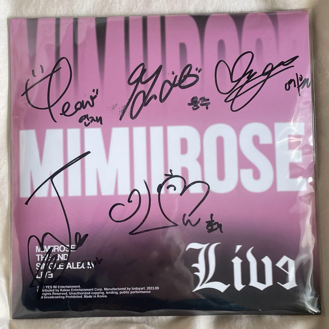 

[USED] mimiirose Line Sign Album