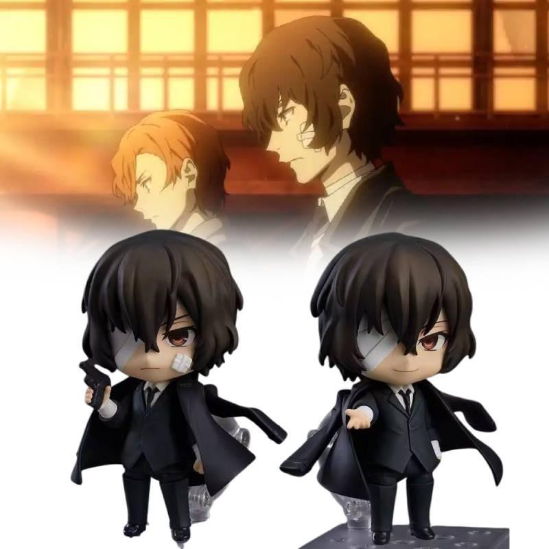 Dogs Stray Bungo Dazai Osamu Action Figure Model Cartoon Displays Toy Gift Kids