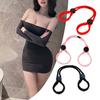 Rope Cuffs Gentle Secure Easy To Tie Untie Private Adjustable Length Soft Cotton Rope Feet Cuffs Adult Sex Toy