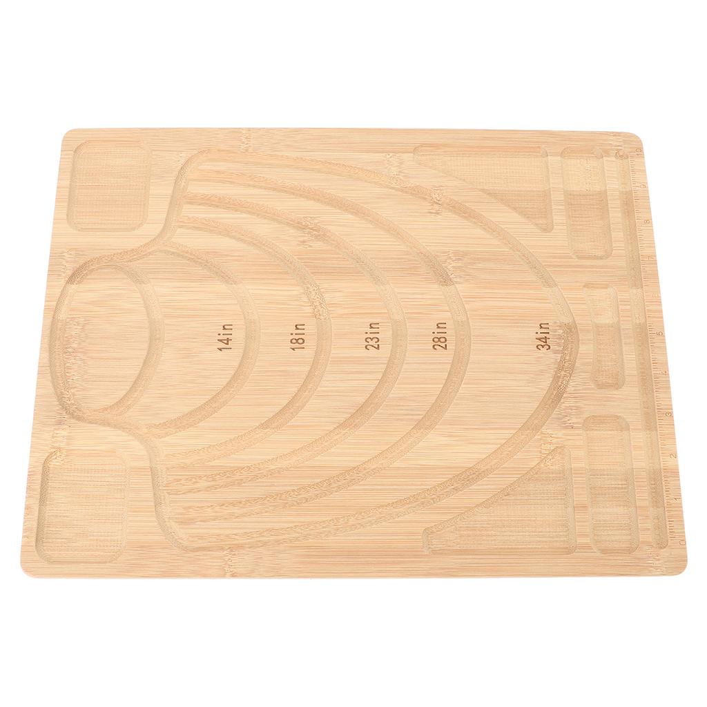 Bead Boards for Jewelry Making Multifunction DIY Bamboo Combo Beading Board for Necklace Bracelet Making Jewelry