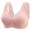 Plus Size Front Closure Wireless Push-Up Seamless Tank-Style Back Women's Underwear
