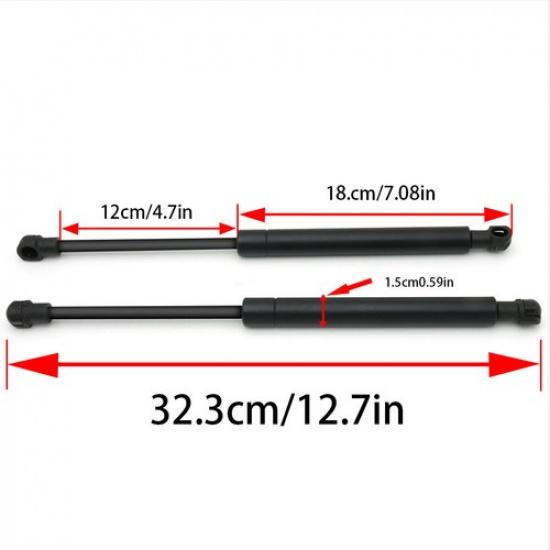 2Pcs Front Hood Bonnet Gas Lift Support Shock Struts For BMW E46 323i 325i 328i
