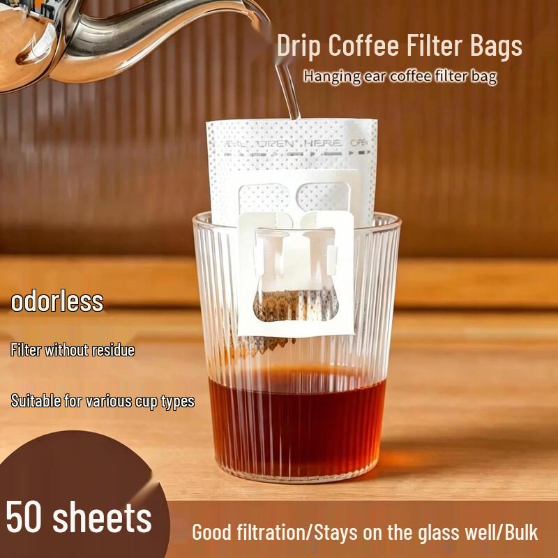 Portable Disposable Drip Coffee Filter Bags