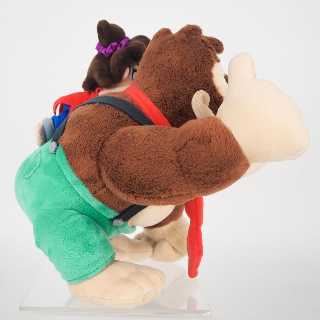 Sanei Boeki Super Mario Donkey Kong Bananza Donkey Kong & Pauline W24.5 X D22.5 X H23cm Stuffed Toy DB01