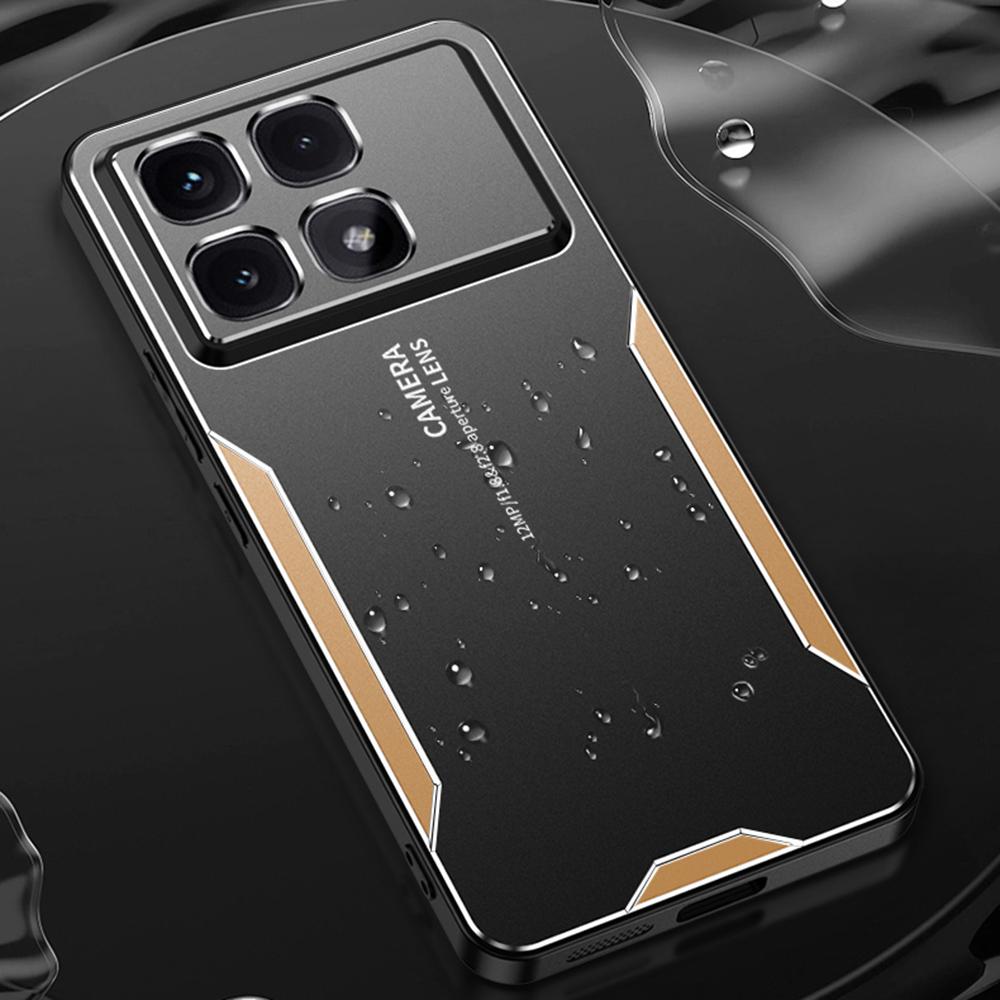 For Xiaomi Redmi K70 Ultra Case Aluminium Alloy TPU PC Phone Cover