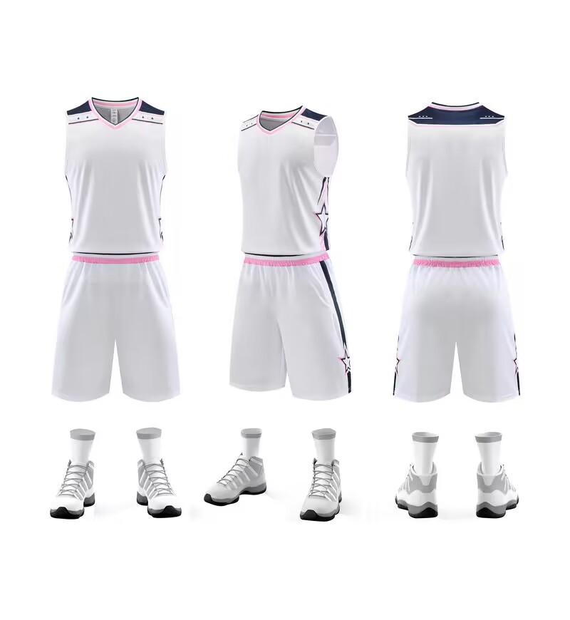 Cross-Border Basketball Training Uniform Set: New Style for Kids & Adults