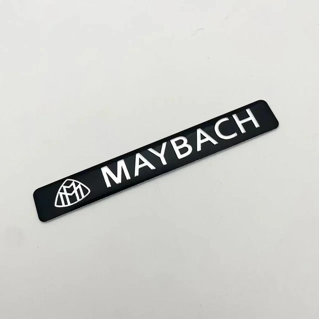 Aluminum Car Badge Rear Letter Emblem Trunk Accessories For Mercedes Benz AMG Brabus Maybach C E S GLE CLC Class W204 W203 W205 QY1