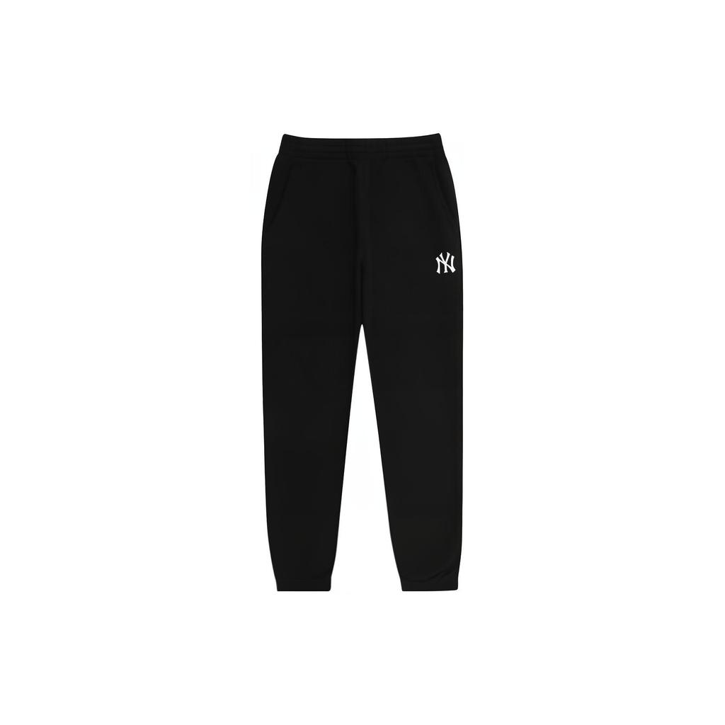 New MLB Knitted Sports Pants Unisex Black 31PT01111-50L