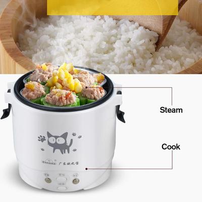 Mini Student Dormitory Multifunctional Rice Cooker,1-2 Person Electric Rice Cooker Car Mounted Portable Electric Rice Cooker