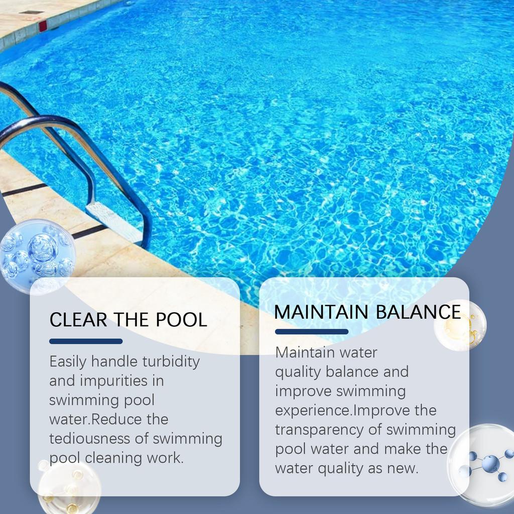 Jaysuing Multi-functional Fast-dissolving Pool Cleaning Tablets For Improved Water Quality