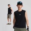 Li Ning Sports Comfortable Simple Versatile Summer Casual Lightweight Breathable Sleeveless Top Fitness Training Unisex tops Black YVSW023-2