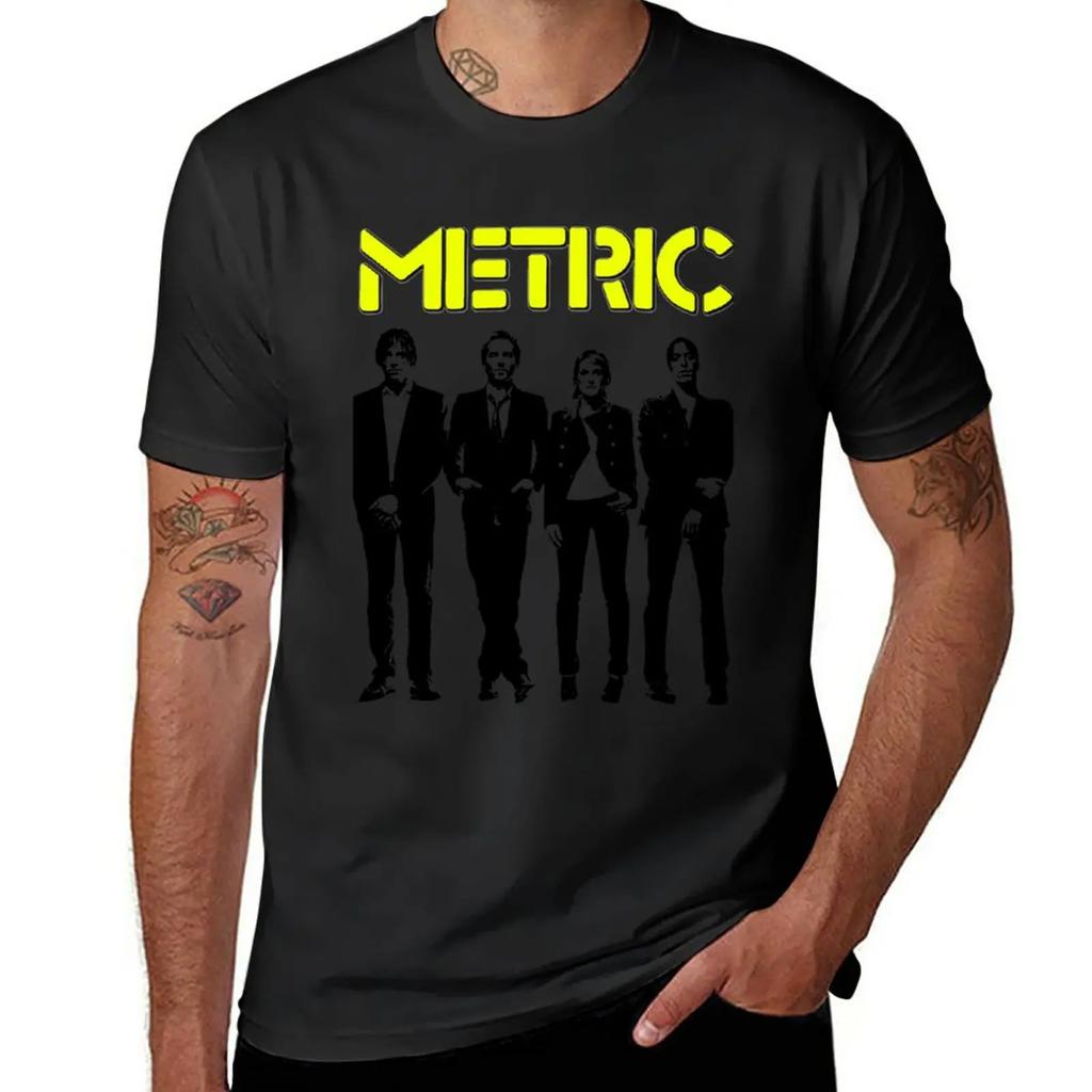 Metrische T-Shirt-Oberteile Kawaii-Kleidung erhabene lustige T-Shirts für Männer
