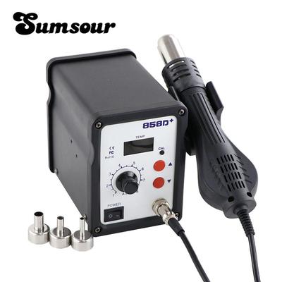 858D + 220V Hot Air Gun 700W ESD Soldering Station LED Digital Hot Air Gun Desoldering Station
