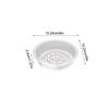 Flower Pot Tray Transparent Flower Pot Trays 5X Indoor and Outdoor Plant Saucer Pot Trays Plants Transparent Plant Tray