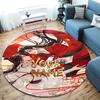 Cherry Blossom Romance Custom Name Round Area Rug Carpet Rug For Living Room Bedroom Sofa Playroom Decor Nonslip Floor Mat