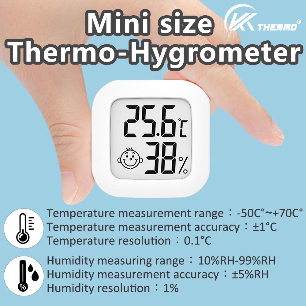 Home Hydrometer Gauge Sensor Temperature Humidity Meter Tool Mini LCD Digital Thermometer Hygrometer Indoor Temperature