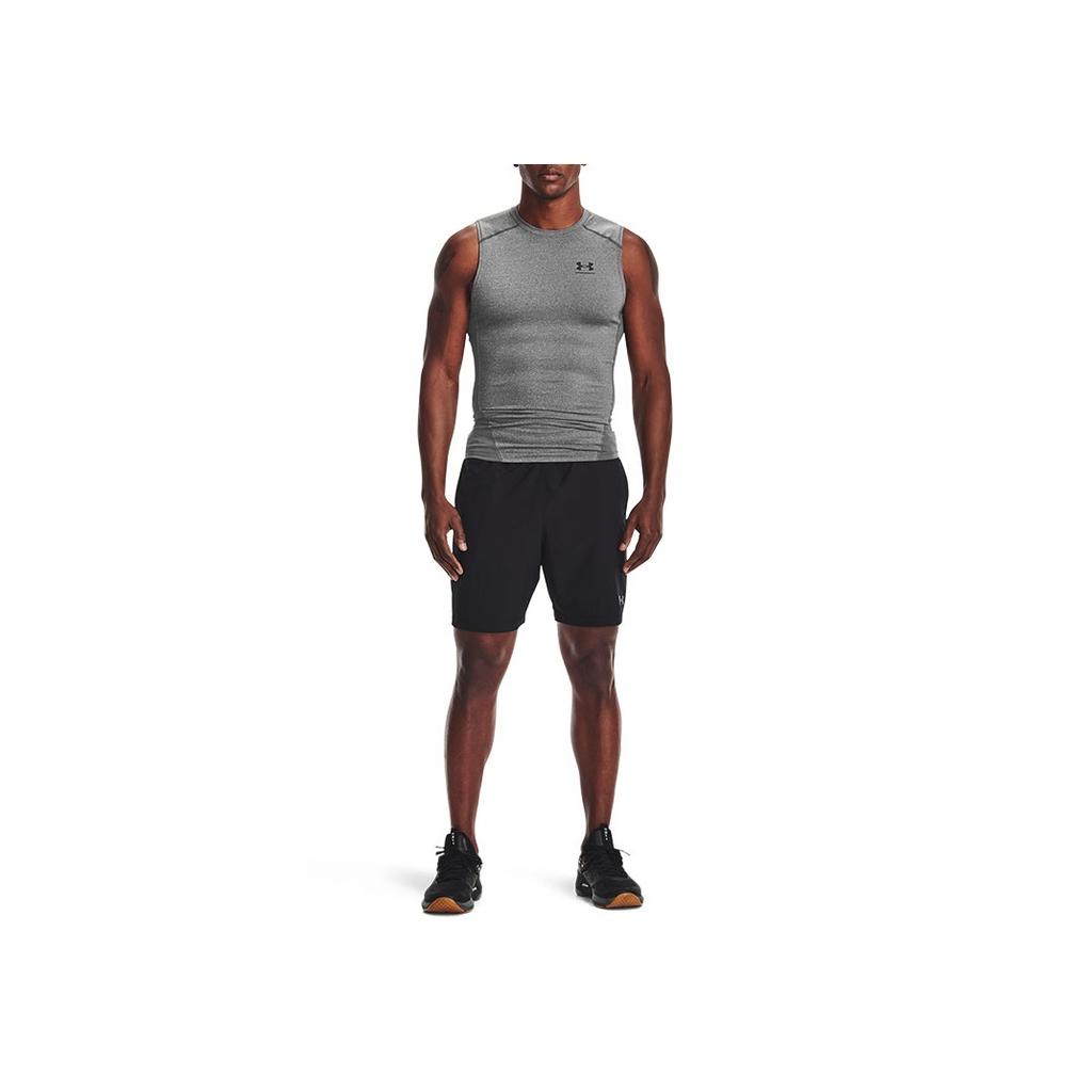Under Armour Casual Sports Breathable Sleeveless Fitness Tank Top Men tops Gray 1361522-090