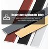 Floor Transition Strip Door Kitchen Bedroom, Door Edge Trim Strip for Tile/Carpet/Vinyl Flooring,Laminate Flooring Transition Strips,Self Adhesive