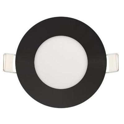 LED Panel 3W 6400K 110lm Black IP20