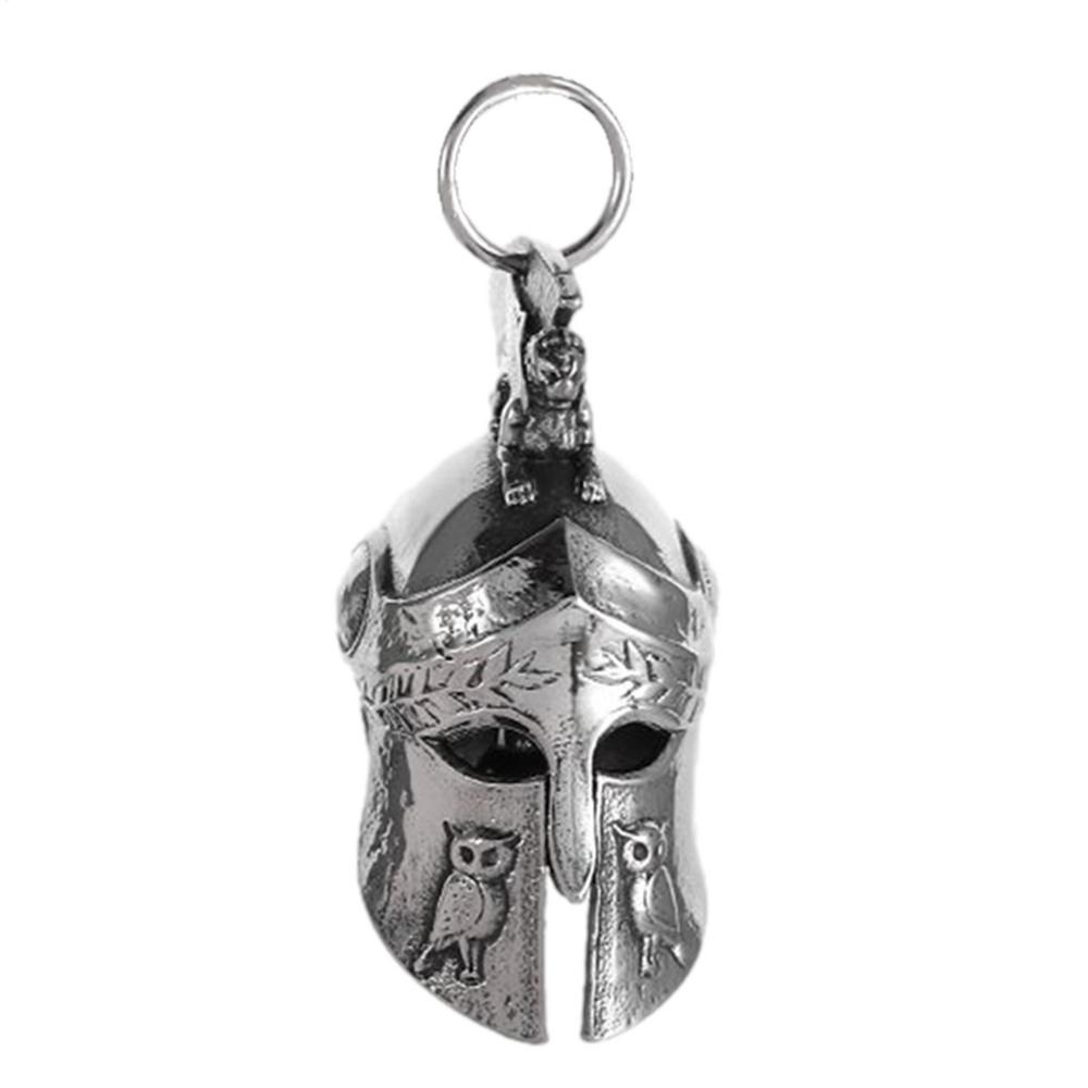 Retro Motorcycle Bell Charm Punk Style Angel Bell Pendant Biker Trend Lucky Bells RedCross Angel Wings Love Guardians Mens Gift