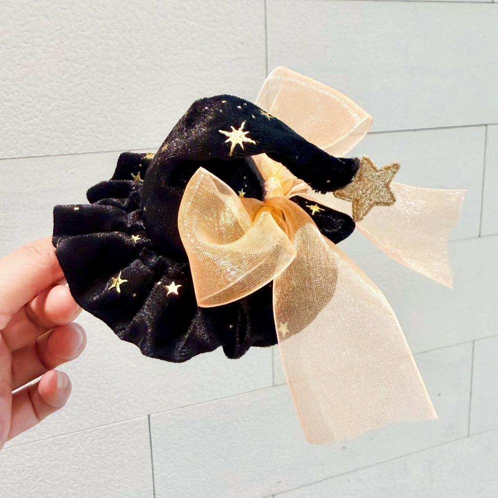 Bow Halloween Party Hair Band Ghost Halloween Hair Clip Novelty Cone Hat Hair Hoop Girl