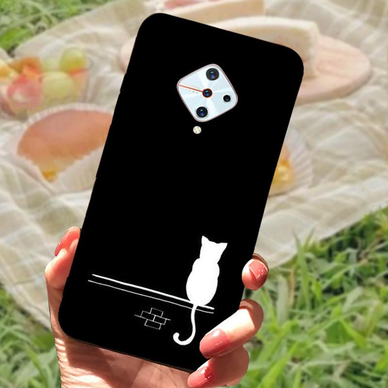 For Vivo V17 Russia Case Vivo 1920 TPU Soft Silicone Marble Phone Case For Vivo S1 Pro Fundas V1945A V1945T Cover Coque Shells