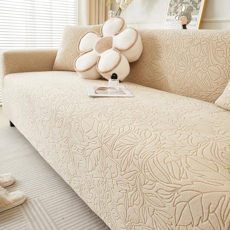 New All inclusive Sofa Cover Universal Set Suitable for All Seasons Anti Cat Scratch Leather Sofa Cover with Cover Cloth