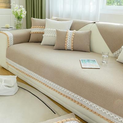 Fresh Chenille Sofa Cushion  New All Seasons Universal Cushion Blanket Non-slip Sofa Cover Cover Cloth Towel