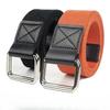 UNISEX Trend Double Loop Buckle Belt Canvas with Cargo Outdoor Sports Jeans Suit Pants Nylon Solid Belts for Men and Women