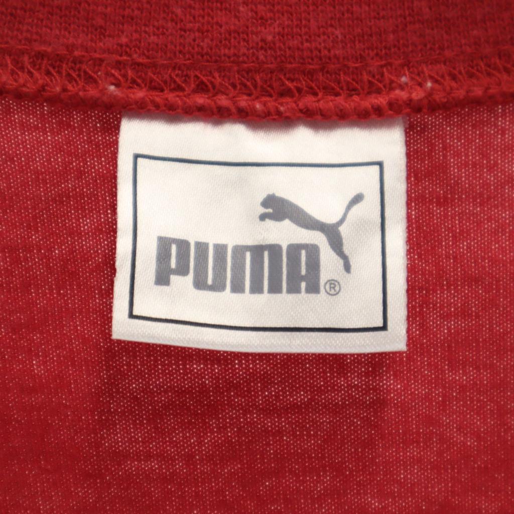 Puma Short Sleeve T-shirt M Red Men's Used