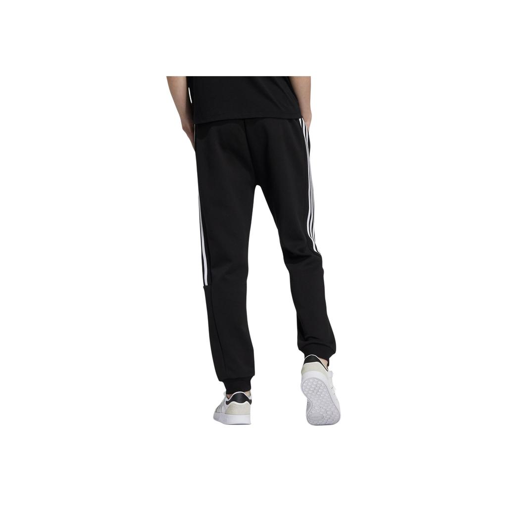 Adidas Neo Stripe Logo Jogger Sweatpants Men Bottoms Black H14232