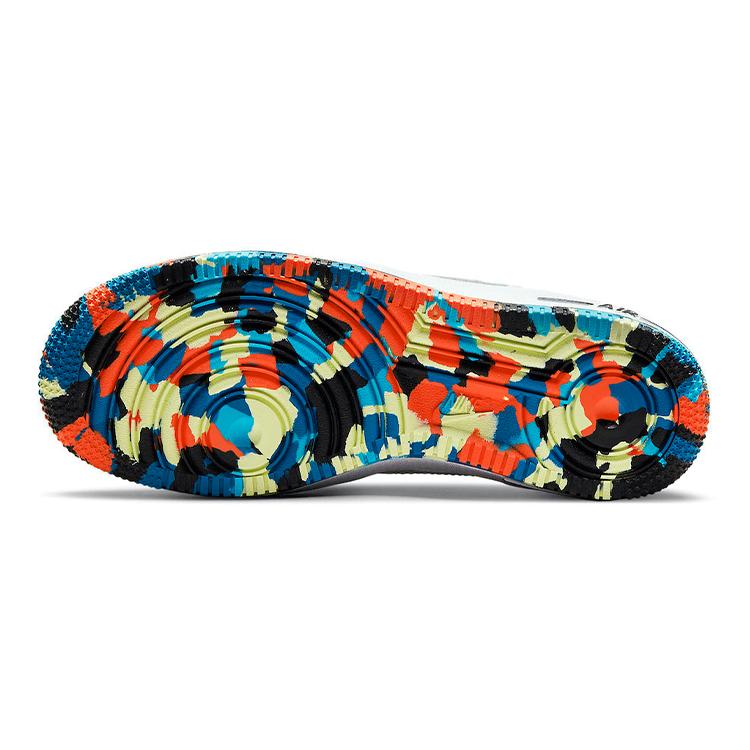 New Nike Air Force 1 Low Multicolor Swooshes GS DM7597-100