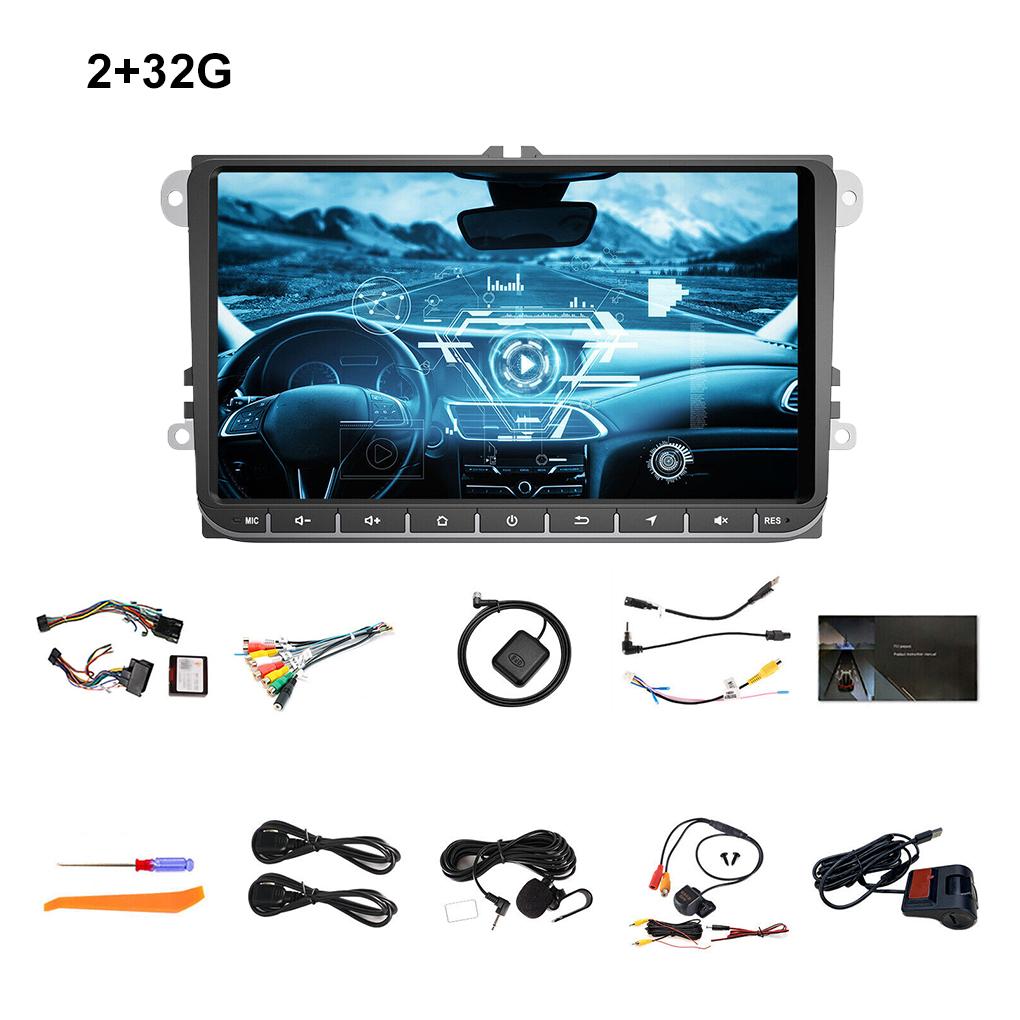 Mirror Link Android Car Stereo Bluetooth For VW GOLF 5 T Android Auto Navigation Wifi System 1+16G