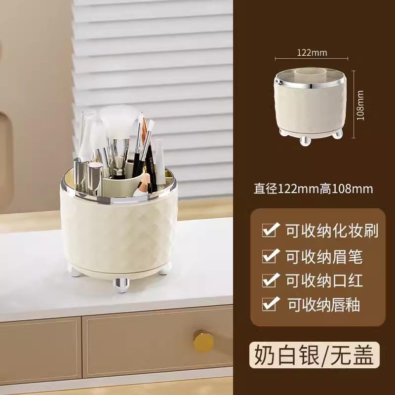 

Вращающийся на 360 градусов держатель кистей для макияжа, органайзер для косметики, губная помада, кисть для ресниц, прозрачная коробка для хранения косметики, контейнер One size fits all&1