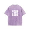 Endless Summer Skeleton Surfing Washed Retro Snow Clothing Quality T-Shirt Summer Cotton T-Shirts Hip Hop Street Loose Tops