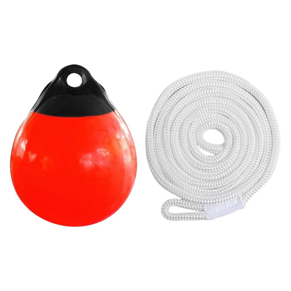 Boat Buoy Ball Boat Fender Ball Easy to Use with Eye Hole Versatile with 1.5M