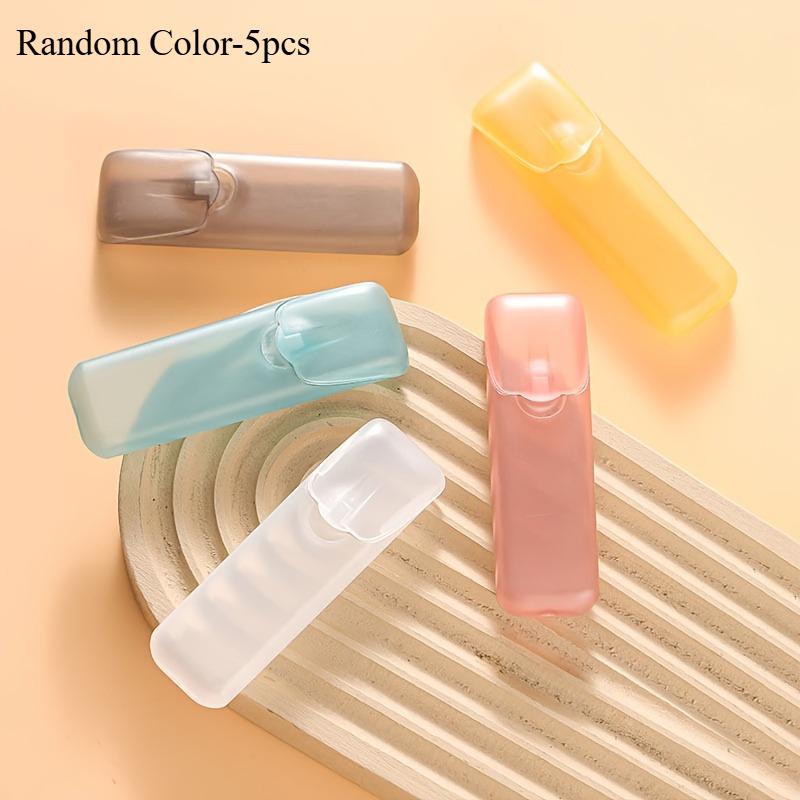 Mini Toothpick Storage Boxes Toothpick Holder with Lid Home Kitchen Dining Table Hotel Restaurant Portable Small Toothpick Case
