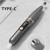 1Pc Electric Nail Grinder Small Tool Nail Remover Nail Grinder Portable LCD Electric Nail Clipper Nail Grinder