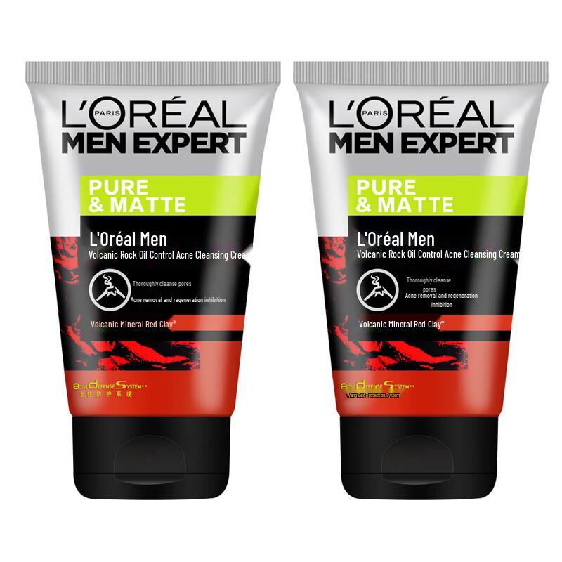 L'Oreal Men Expert Facial Cleanser 2-Pack