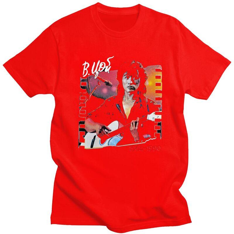 Custom Vintage Viktor Tsoi Is Alive T Shirts Men Russian Rock Band Legend Kino Tshirt Streetwear Tee Oversized Tshirts Merch S