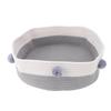 Cat Scratcher Bed Basket Cotton Rope Hand Knitting Stylish Look Cat Sleeping Bed Scratching Mat for Home Indoor