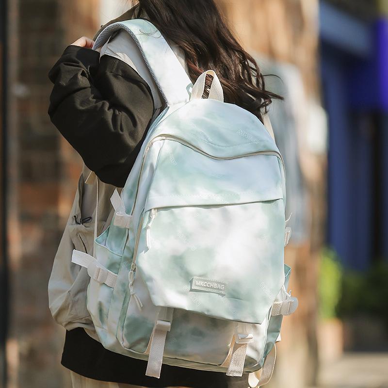Children's School Bag Elementary School Girl Junior High School Student Printed Backpack High School Student College Student Fashion Backpack