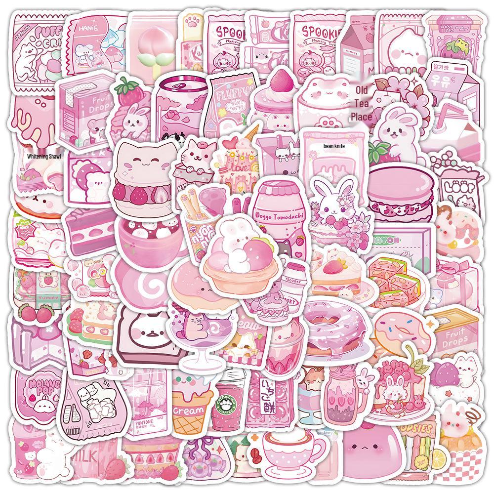 100 High-End Graffiti Stickers: DIY Creative Waterproof Sealing for Notebooks & Memos