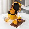 Portable Ceramic Kung Fu Travel Tea Set