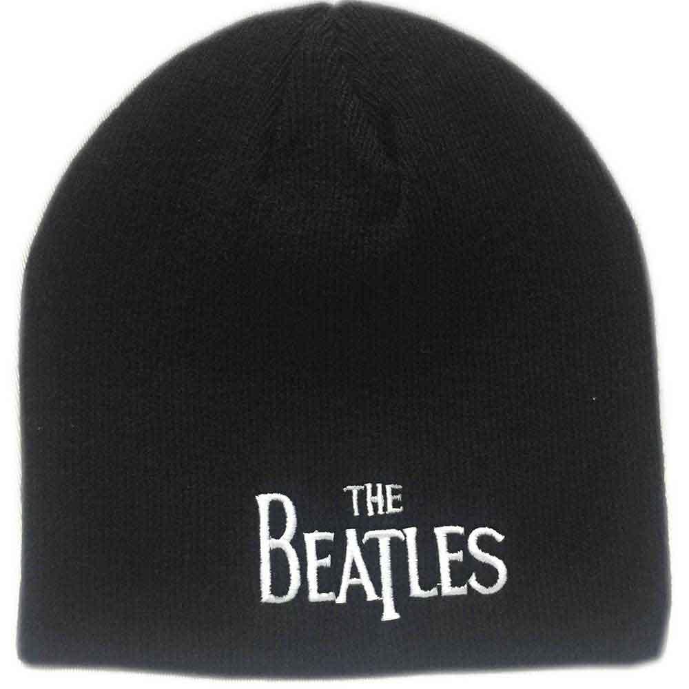 The Beatles Unisex Adult Drop T Logo Beanie
