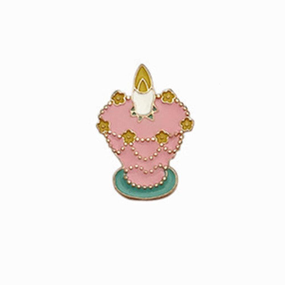 Clothes Trim Badge Cute Character of Alice in Wonderland Alloy Pin Brooch for Fashion Bag Accessories