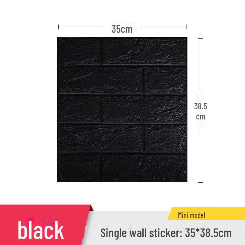 3D Waterproof Foam Wall Stickers for Ceiling and Background Decoration