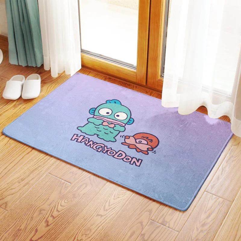 Hangyodon Water Monster, Half Fisherman, Half Fish Man, Bedroom Floor Mat, Double Floor Mat, Bathroom Short Non-slip Mat